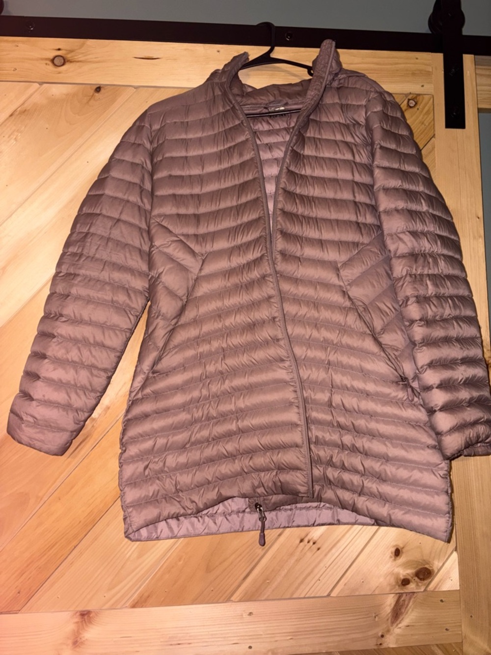 32 Degrees Lightweight Quilted Puffer Jacket in Mauve